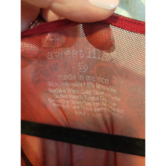 Sweet Lilac Dark Red Black Plus 2x SemiSheer Butterfly Paisley Draped Whimsigoth - Picture 4 of 5